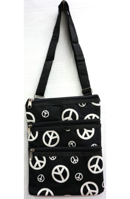 Small Messenger Bag-P231-BLACK